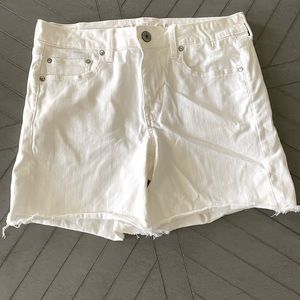 American Eagle Ne(X)t Level Stretch White Shorts